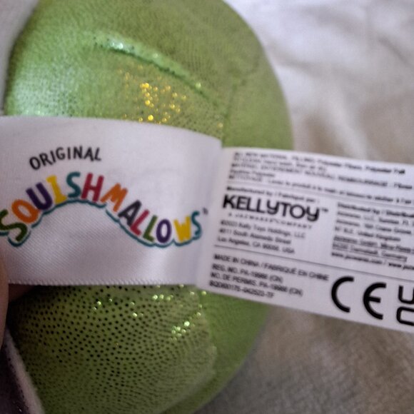 Squishmallow Kellytoy Disney 100 Anniversary Tinker Bell Plush 6" - Picture 8 of 9